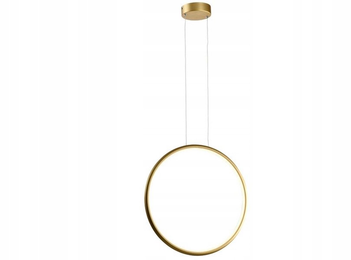 Merkloze Gouden Ring LED Hanglamp 43cm 24W Modern