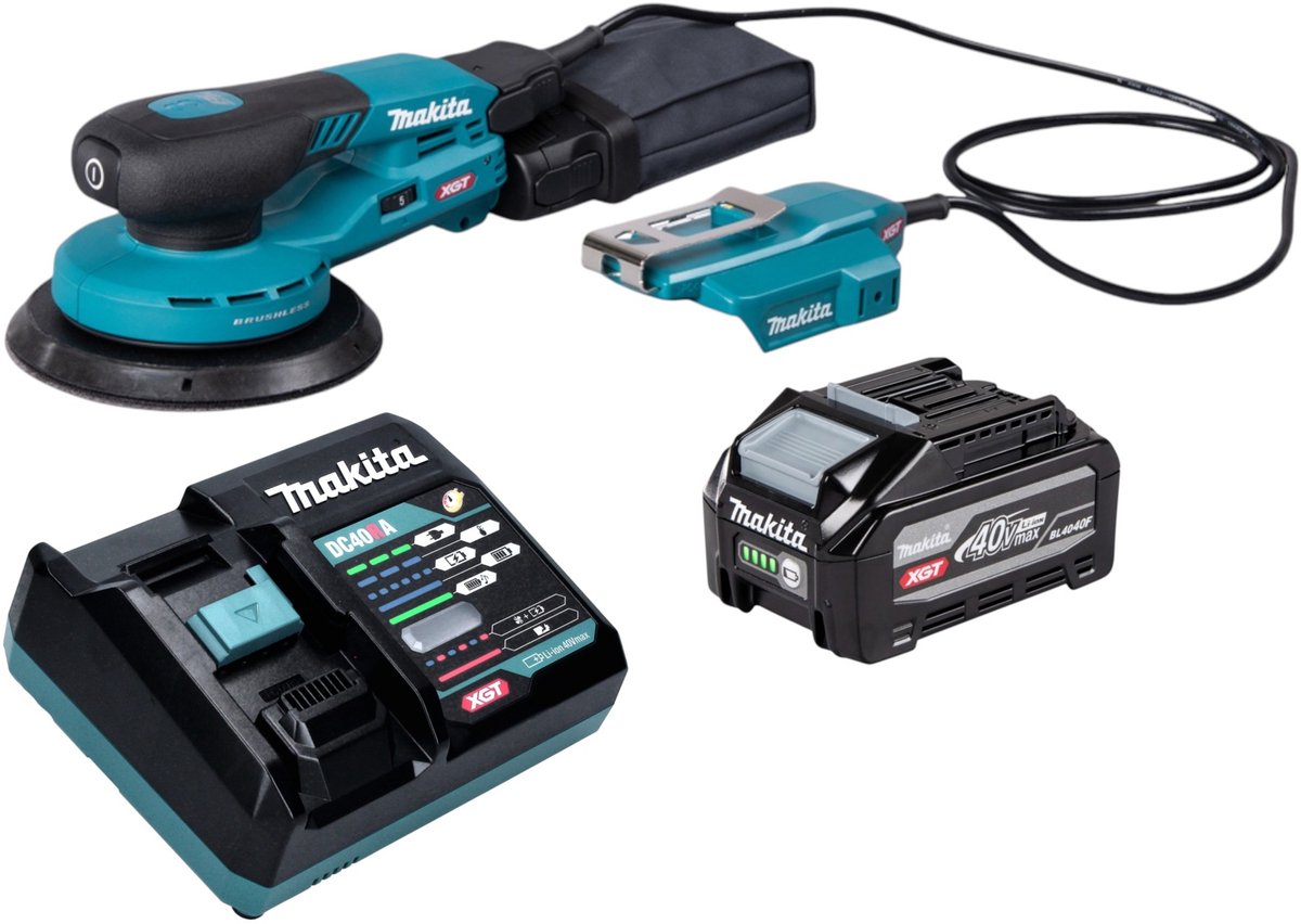 Makita BO 004 CGZ Accuschuurmachine 40 V max. 150 mm 3,0 mm slag Brushless Solo - zonder accu, zonder lader