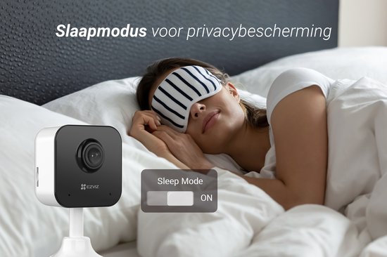 Ezviz H1C - IP-camera - Babycam - Full HD 1080P - Nachtzicht 10m - Tweerichtingsaudio - MicroSD-kaart - Wit van EZVIZ — afbeelding 4