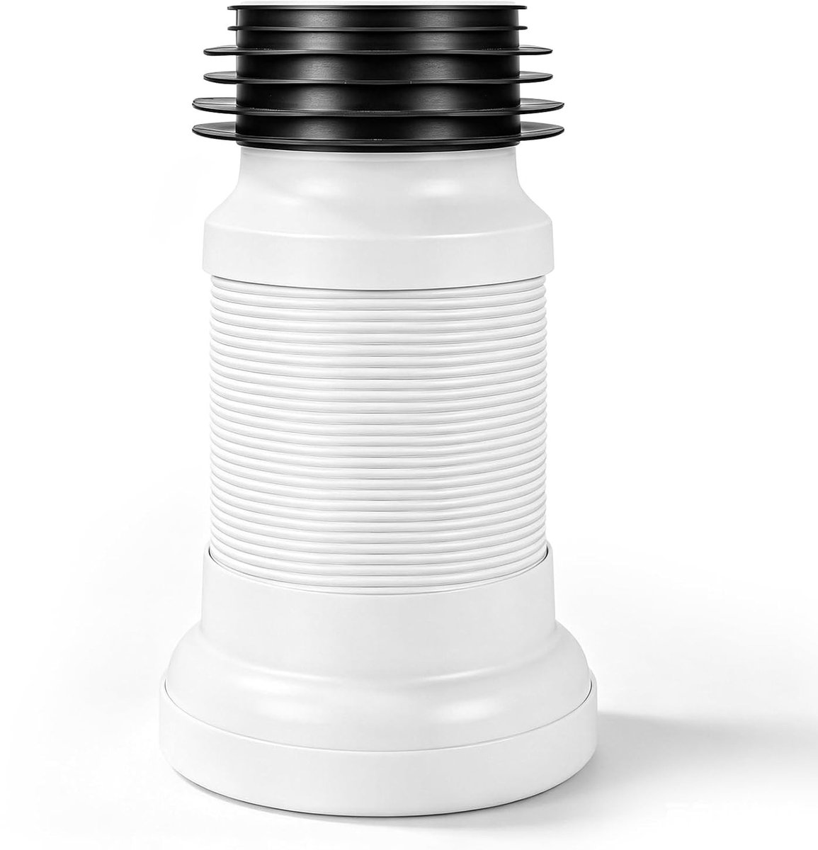 Flexibele toilet aansluitbuis 235-540 mm, universele afvoerbuis voor toiletten, eenvoudig te installeren en geschikt voor diverse toiletconfiguraties