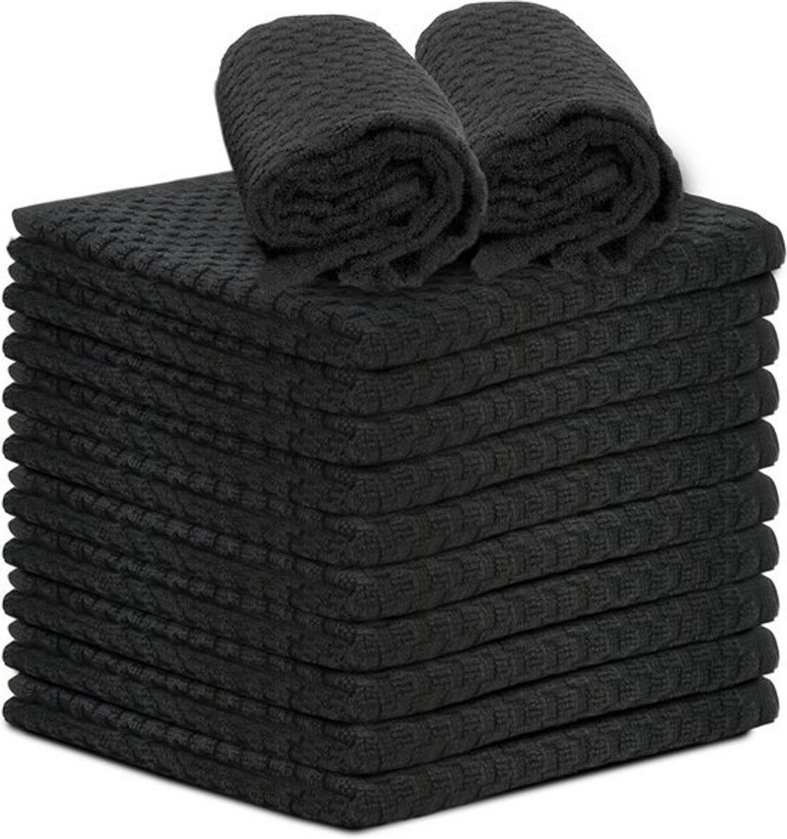 Katoenen Vaatdoeken - Zachte en Absorberende Keukendoeken (12 Stuks)