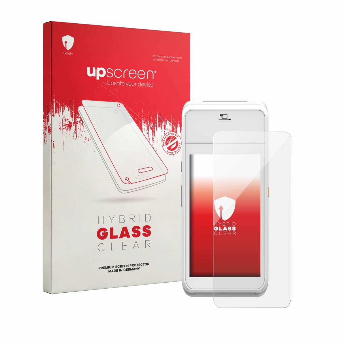 upscreen - Screenprotector voor Pax A99 - Folie Beschermfolie Beschermglas transparant
