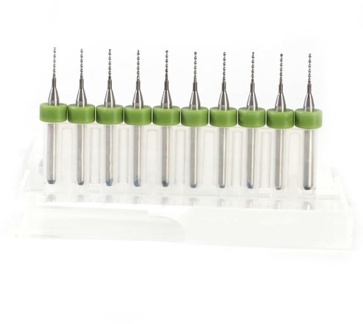 Metaal Boorbeitels - Set van 10 Stuks voor Printplaten - Precisie Boor Gereedschap van 8 mm tot 1.4 mm - Perfect voor Elektronica - Hoogw...