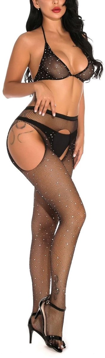 Solidchoice - Dames Mesh Strumpfhosen Vrije Maat