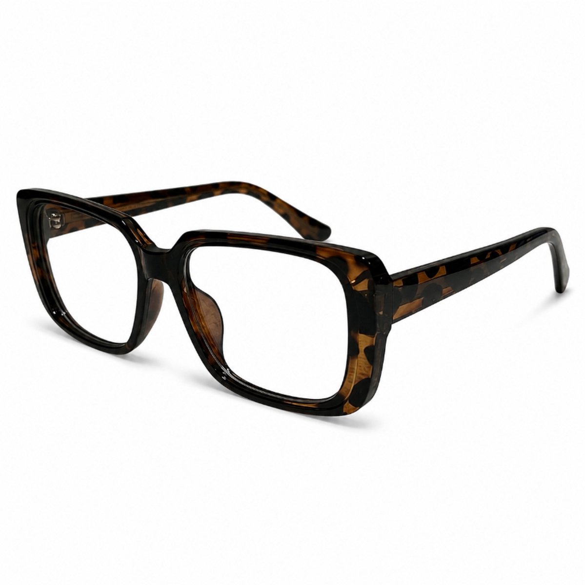 computerbril.shop® Beeldschermbril | VØLIA | Leopard | Blue Filter Glasses | Anti Blauw Licht Bril Zonder Sterkte 0.00
