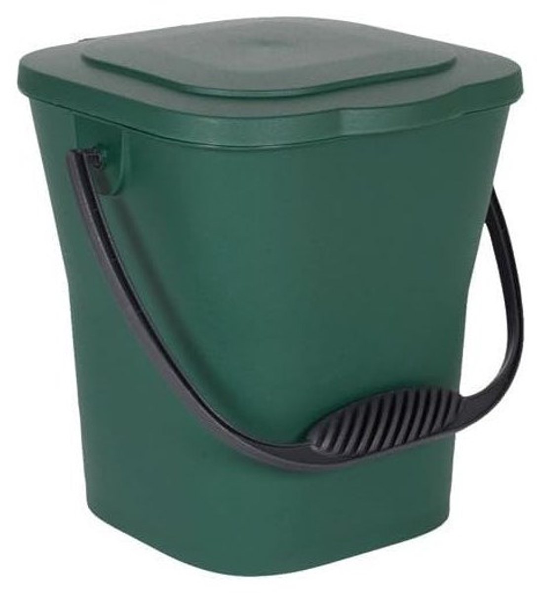 Compostemmer - Groen - 6 L - Handige Mini Emmer voor Keukenafval - Voor Duurzaam Gebruik