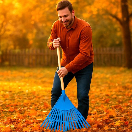 Verticuteerhark voor Graszaad - Professionele Tuinhark met gratis Houten Steel 120cm - ZenXstore — afbeelding 4