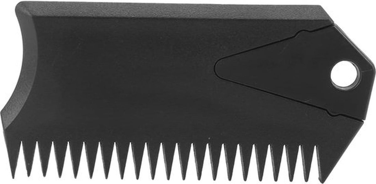 Waskam Draagbaar - Surfplank/Wax Verwijderingskam - Gemaakt van Hoogwaardig PVC - Lichtgewicht en Duurzaam - Geschikt voor Drukbuigingen - Verbeterde Tractie - Waxkam