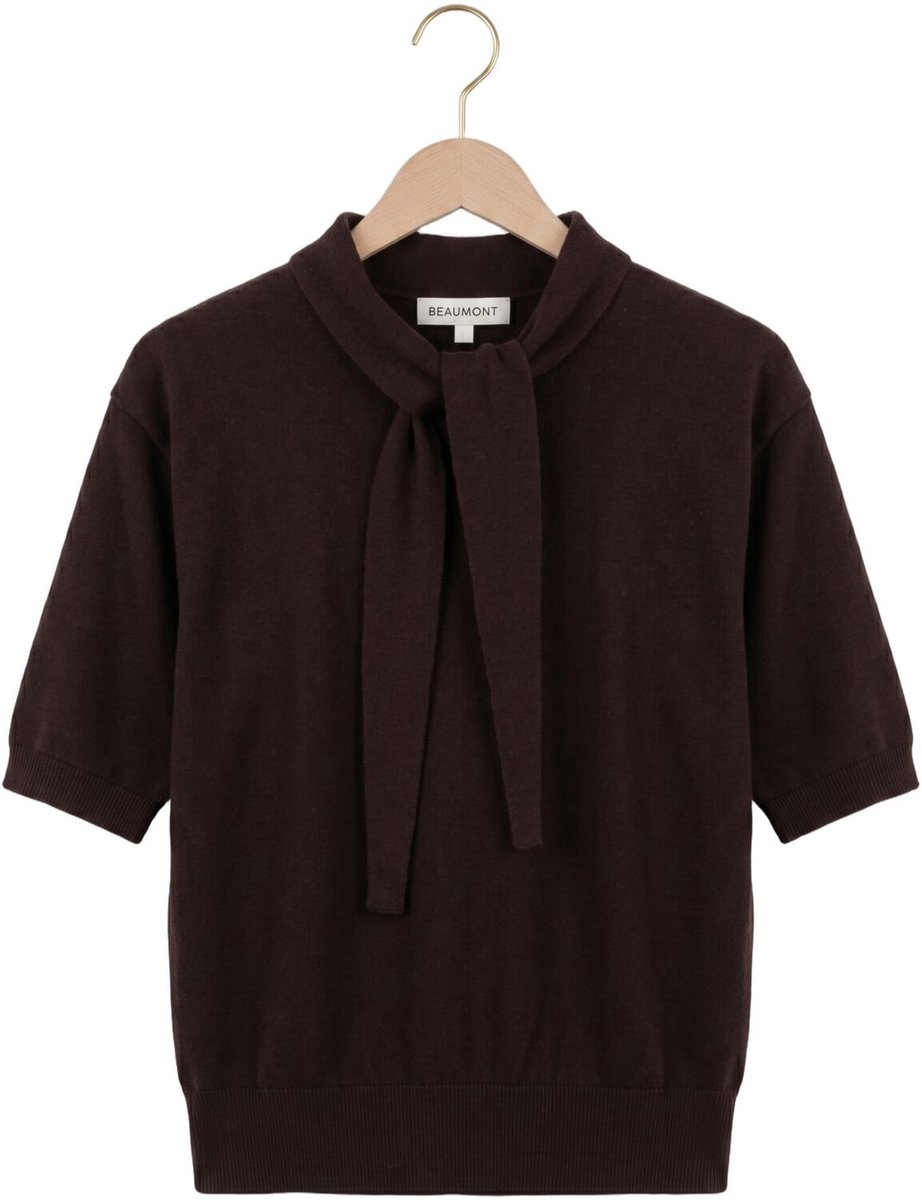 Beaumont Frankie Pullover Truien & vesten Dames - Sweater - Hoodie - Vest- Bruin - Maat M