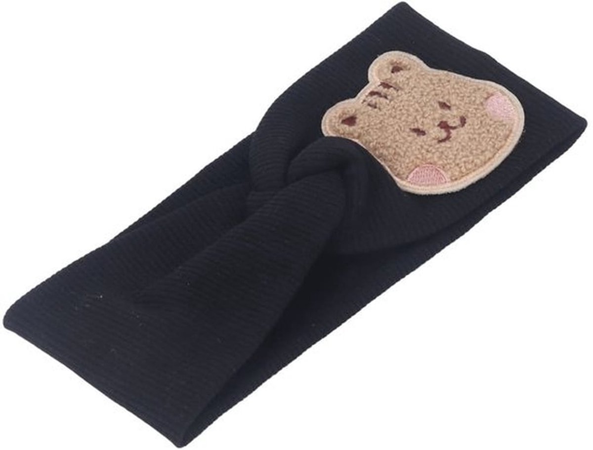 Babyhoofdband Elastisch - Katoenen Hoofdband - Cartoonpatroon - Geschikt voor Kinderen - Babyshower - Comfortabel en Zacht - Haarband