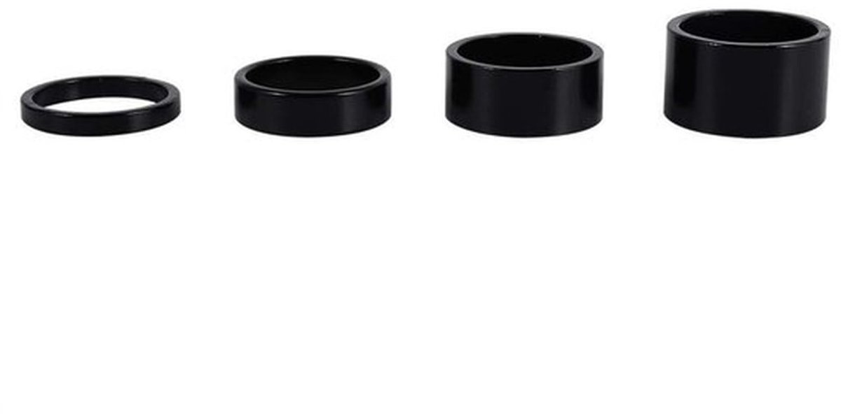 Stuurset Premium Kwaliteit - Voorvork Spacer 5/10/15/20 mm - Geschikt voor 28.6 mm Stuur - Aluminium Legering - Duurzaam en Betrouwbaar - Stuurinrichting