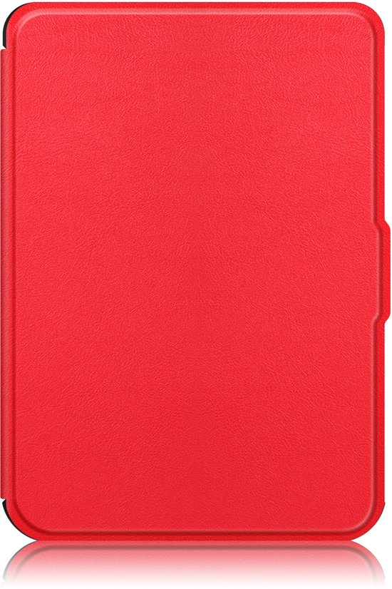IYUPP Ereader Hoes geschikt voor Kobo Clara BW / Kobo Clara Colour - Folio - Met Auto-Wake functie - Rood — afbeelding 5