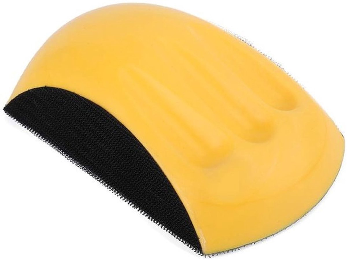 Handschuurblok Ergonomisch Ontwerp - Klittenband - PU-schuim - Duurzaam - 150 mm - Lichtgewicht - Schuurpad