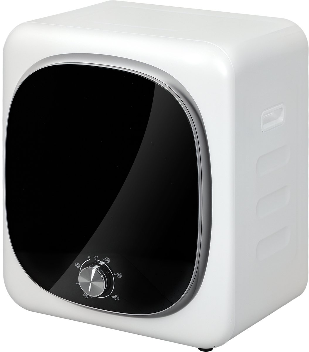 ECTEATOY® Mini wasdroger - Compacte droger - 5 programma's - Wit 4 kg 800W