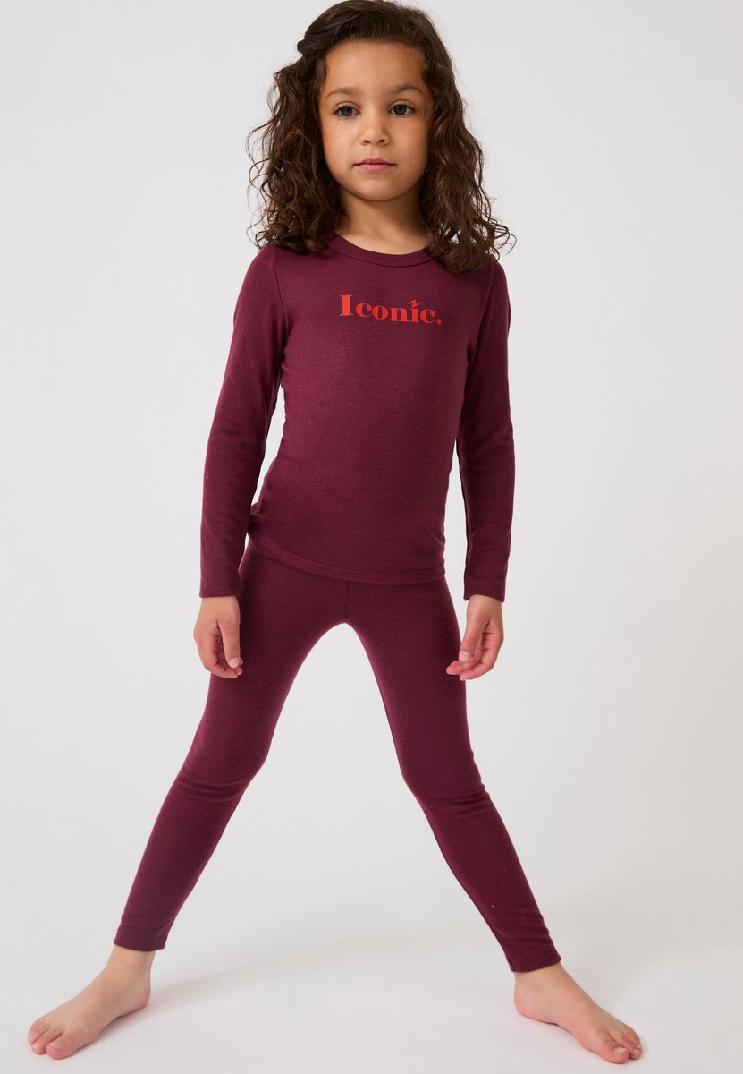 Damart - Iconic T-shirt. kind Thermolactyl Sensitive - Kinderen - Rood - 6 JAAR