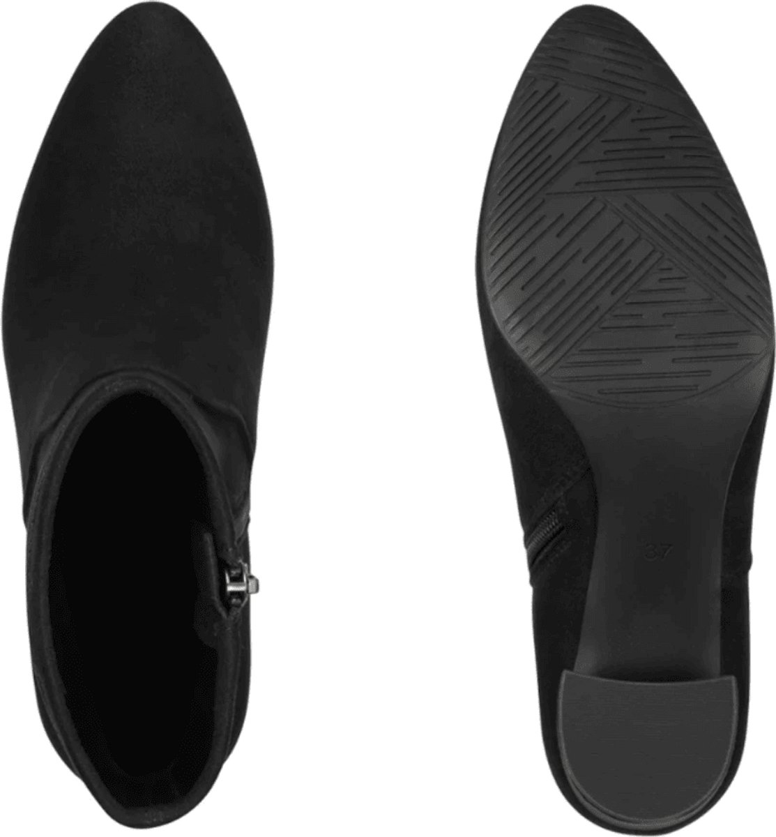 Marco Tozzi Dames Enkellaarsje 2-25369-47 001 F-breedte Maat: 40 EU