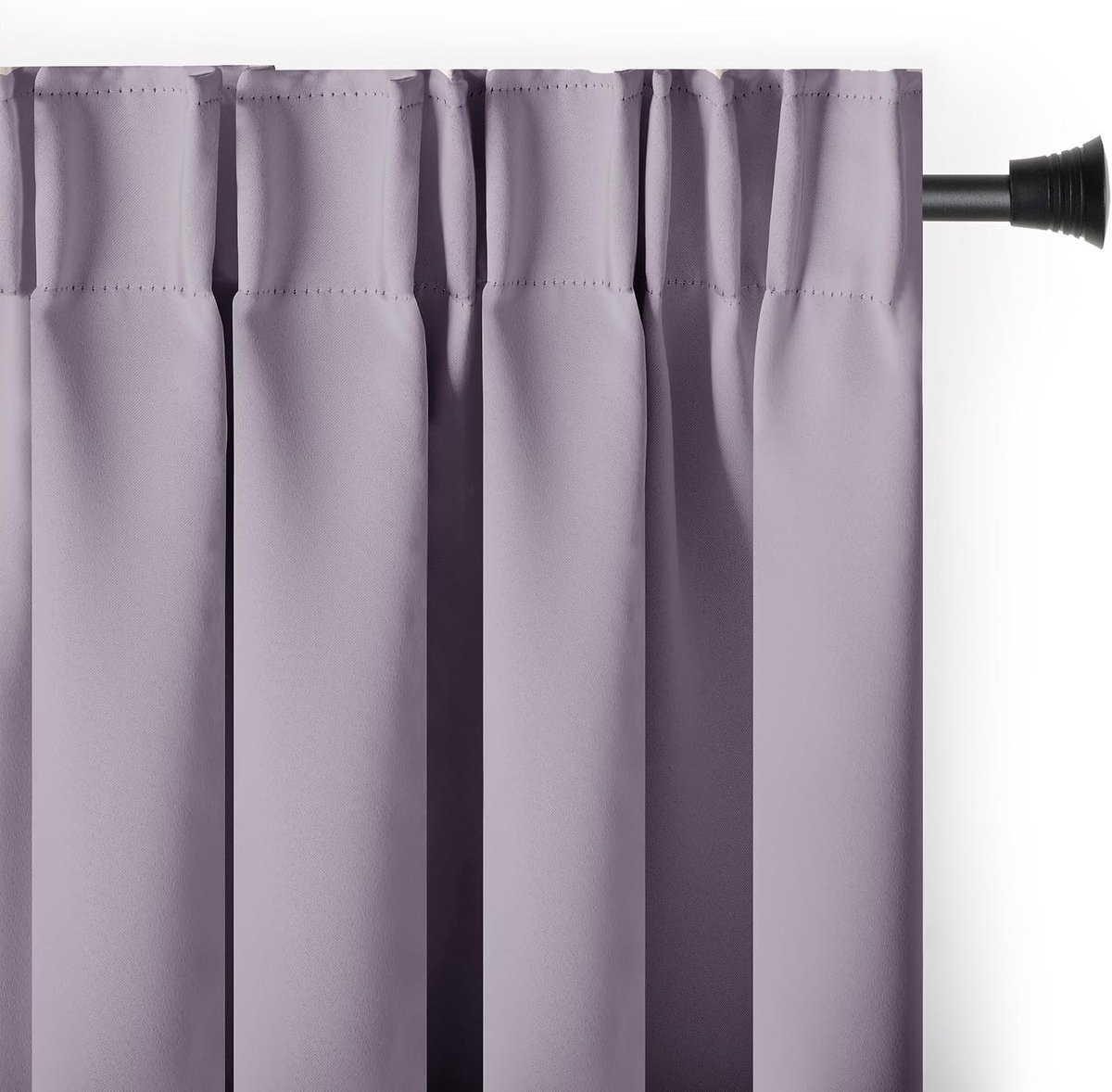 Verduisteringsgordijn - Roze - 140 x 245 cm - Polyester - Met Kruidenband voor Lichtregulatie