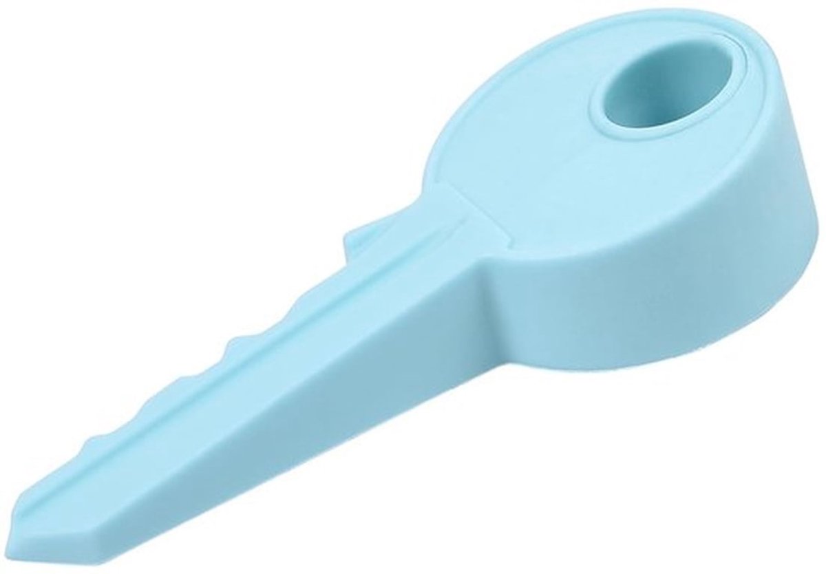 Deurstopper Hoogwaardig Siliconen - Deurbuffer - Deurvastzetter - Deurstopper voor Binnen - Deurstopper Zelfklevend - Sleutelvorm Design - Deurstop