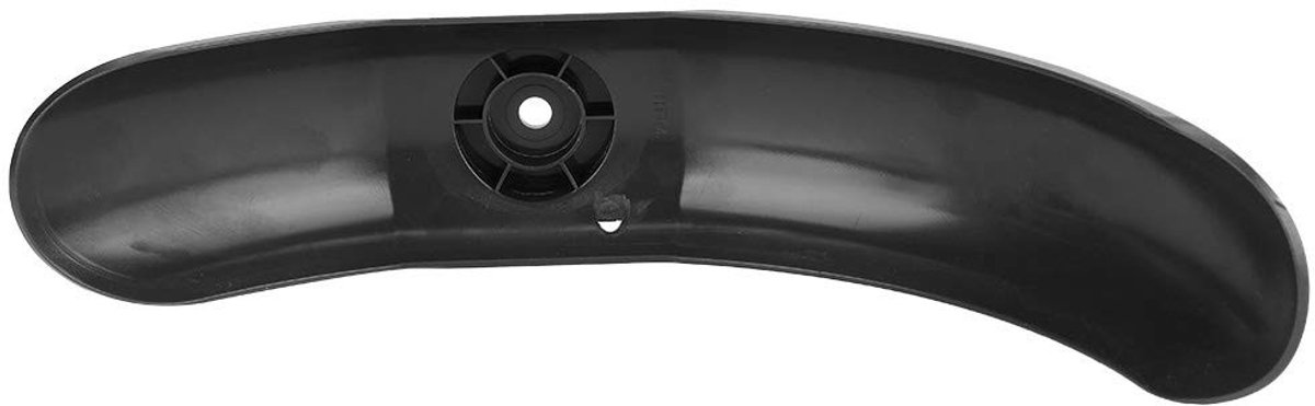 Dailygoods - Voorspatbord elektrische scooter - ABS voorspatbord - Eenvoudig te installeren - Zwart - Modderbescherming - Veilig rijden op scooter - G...