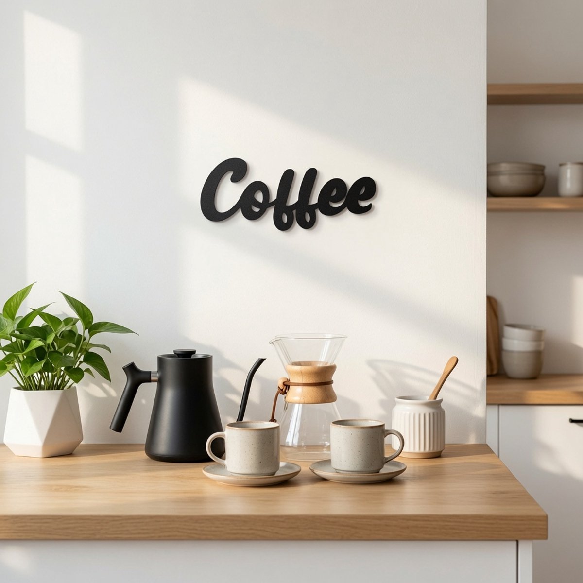 3D Coffee sign Muur Decor cadeau voor koffie lief hebben Koffie hoek decor, koffie decoratie keuken, Home Muur Decor, 3D letters, Koffie , wall art, keukeninrichting