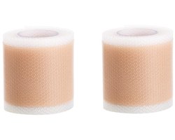 Siliconen Littekenbladen - 2 Rollen Huidkleurige Littekentape voor Littekenbehandeling L