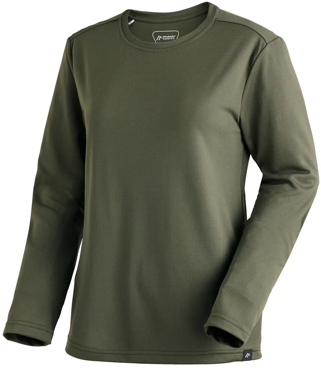 Dames-T-shirt met lange mouwen Maier Sports MS Fav Groen