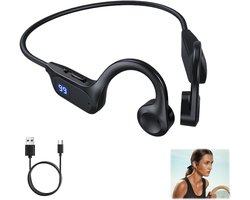 Hoofdtelefoon met V5.2 HiFi Stereo - IP65 Waterproof - 15 Uur Batterijduur - Perfect voor Sport en Fietsen - ShopVlot