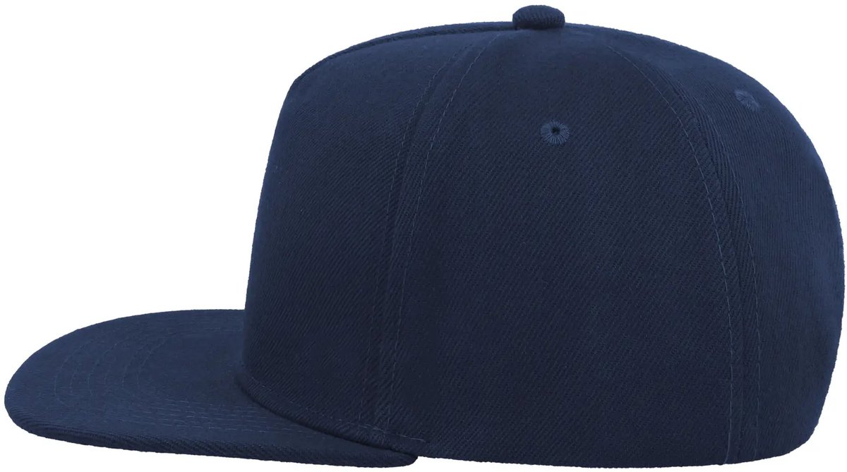 Atlantis Headwear Snap Five Cap AT401 - Navy - One size