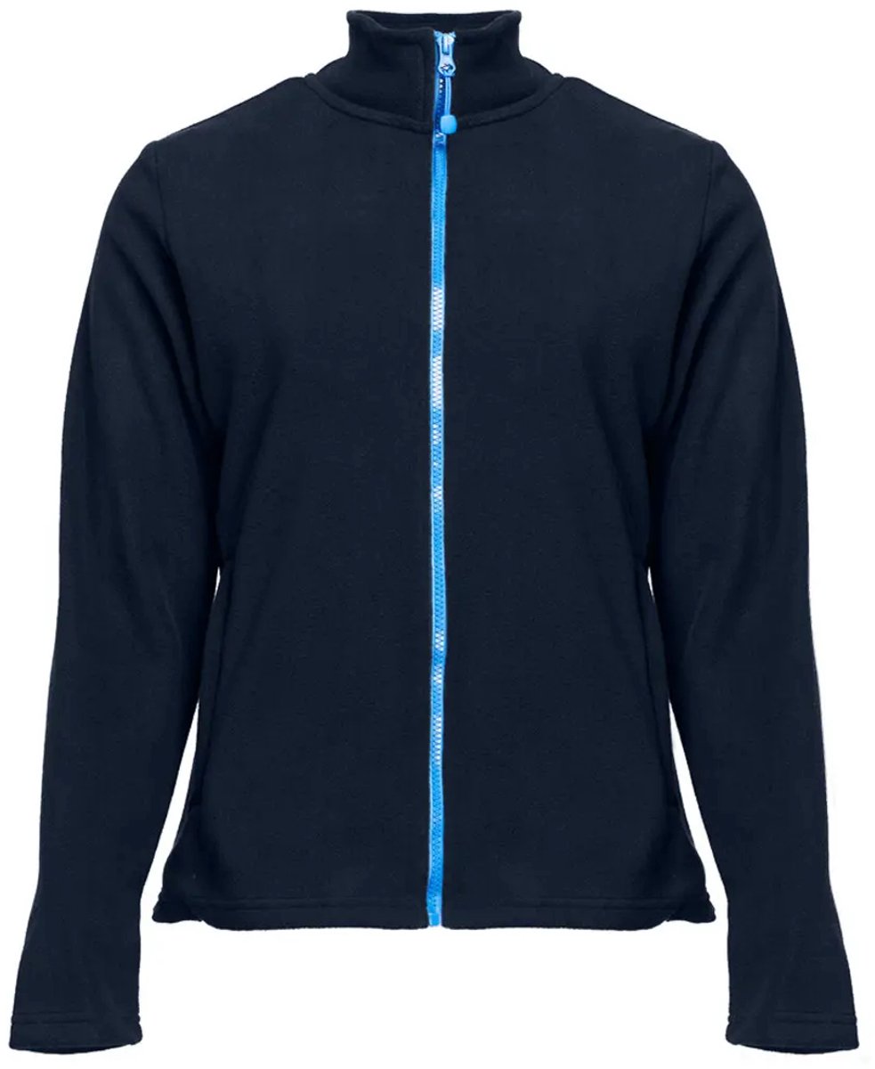 Damesfleece met rits Black & Match Grizzly