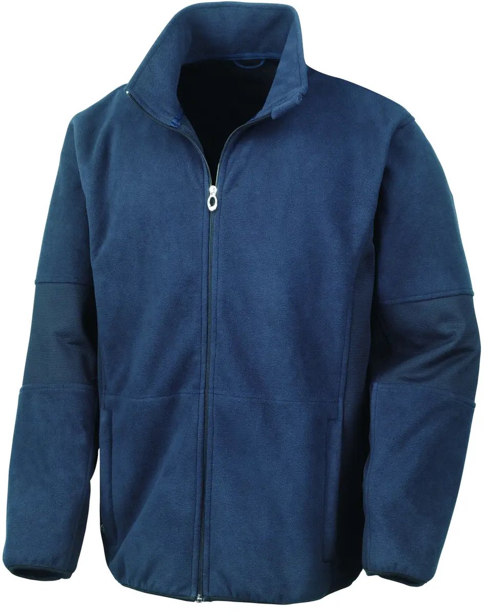 Result Osaka Combed Pile Soft Shell Jacket RT131M - Navy - L