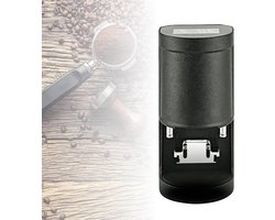 Automatische Koffiestamper - Espresso Gereedschap - Consistente Espresso - Verstelbare Druk - 58 mm - Zwart