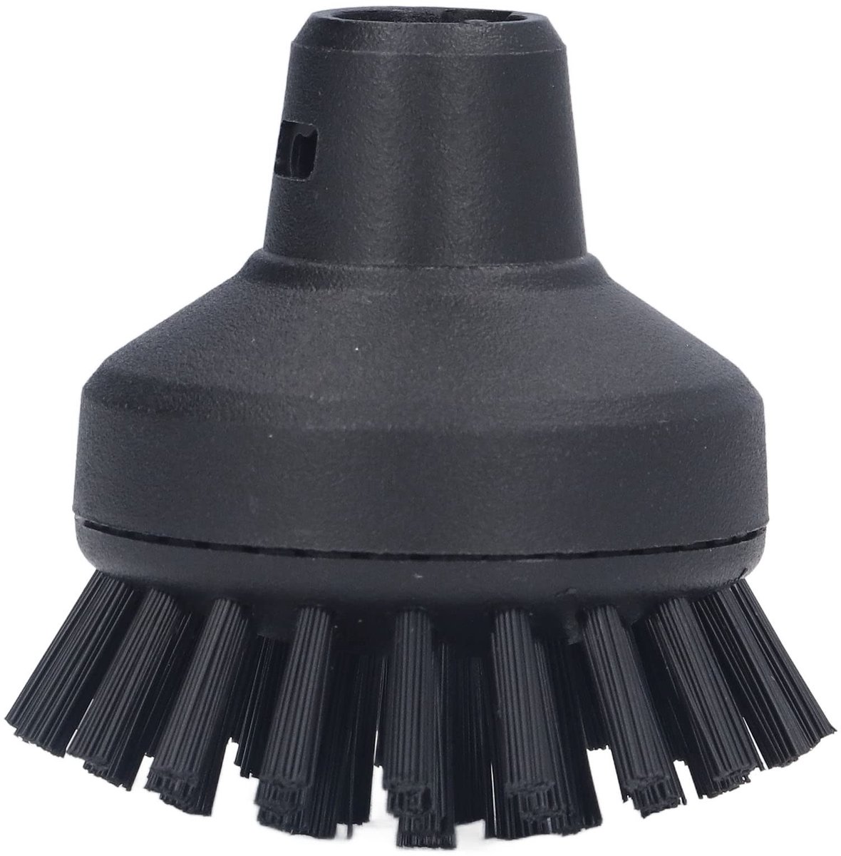 Dailygoods- Borstel Ronde Vervanging - Stoomreiniger Accessoires - Nylon - Voor Karcher SC1/SC2/SC3/SC4/SC5/SC7 - Efficiënte Reiniging - Lichtgewicht 53g - Stoomreinigerborstel
