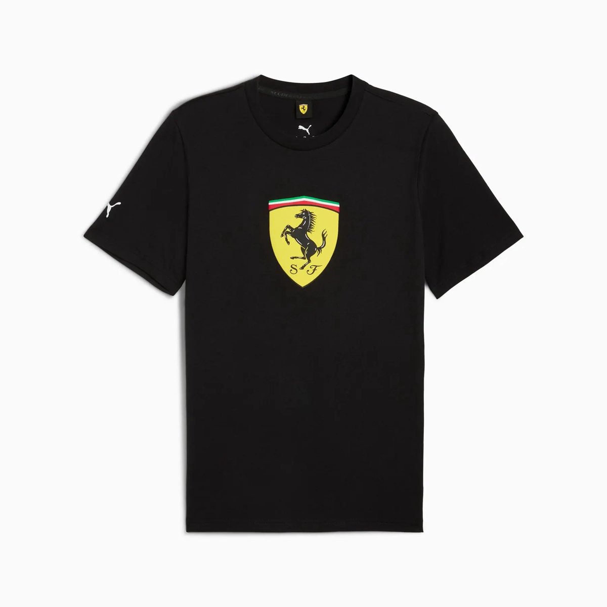 T-shirt Ferrari Scuderia Zwart