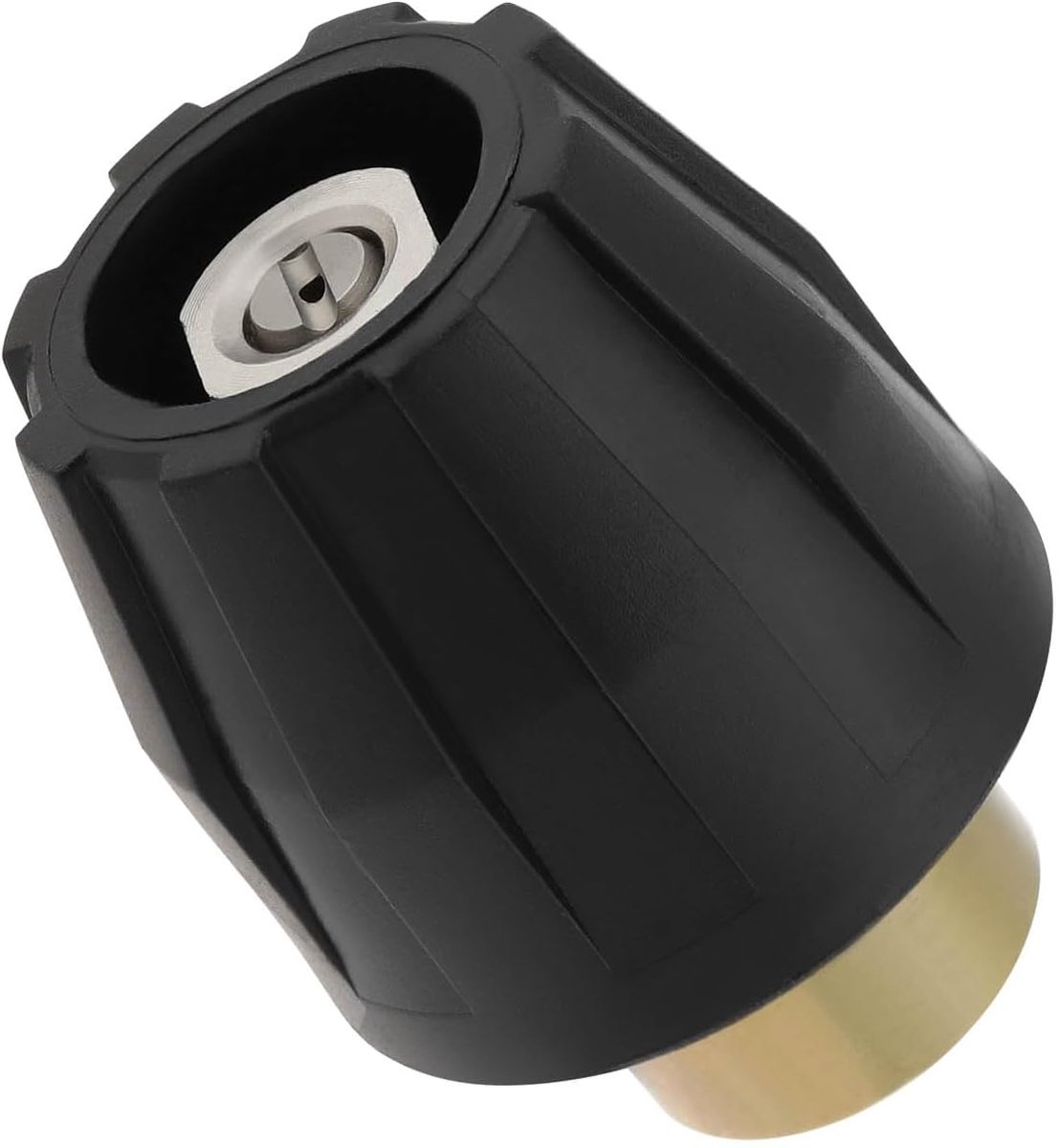 SnelShoppen - High Pressure Washer Gun Nozzle Accessory 25035 - Laser Precision Stainless Steel en ABS - Compatibel met Karcher - Max. 350 Bar - Ideaa