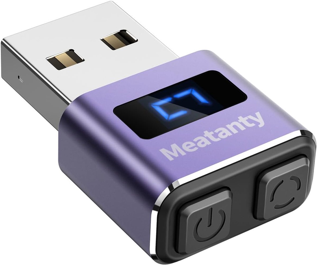 SnelShoppen - Undetectable Mini USB Mouse Jiggler met Metalen Behuizing, Plug and Play, Geen Stuurprogramma Nodig, Voor PC/Laptop, Duurzaam en Betrouw