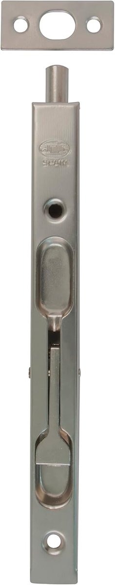 SnelShoppen - Mortise Lock 200 x 17 mm - Geschikt voor Houten Deuren - Verticaal Zelfsluitend - Veiligheidslock voor Badkamer, Slaapkamer, Kantoor - M