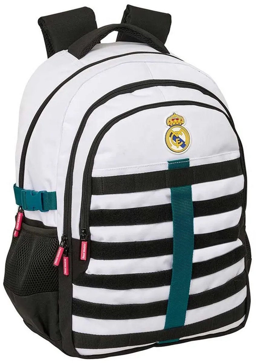 Safta Real Madrid 26/27 Doucle Cross 23.46l Rugzak Wit Kinderen