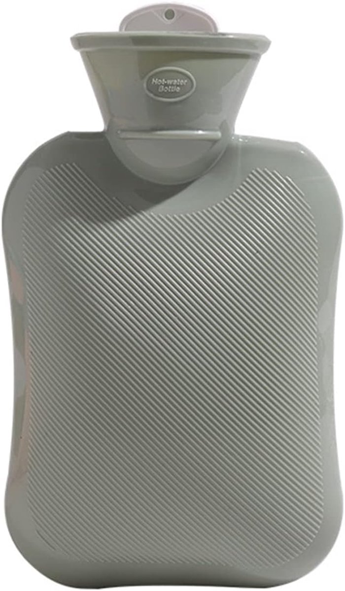 SnelShoppen - Warmwaterkruik met Hoes - 500 ml - Kinder Warmwaterkruik en Volwassen Bedkruik - Groene Kleur voor Gezellige Nachten en Pijnverlichting
