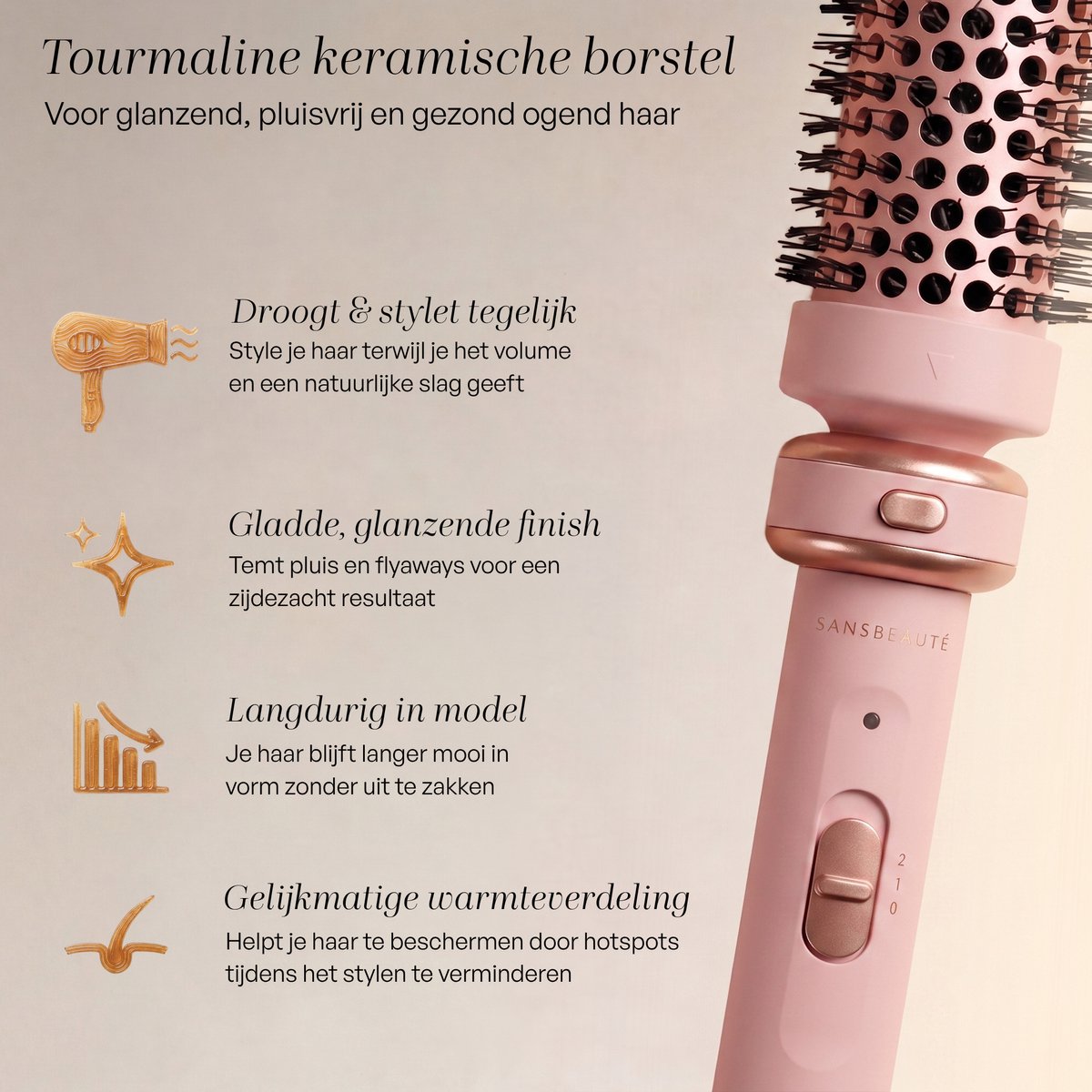 Sansbeauté Sansbeauté 6 in 1 Krultang - afbeelding 3
