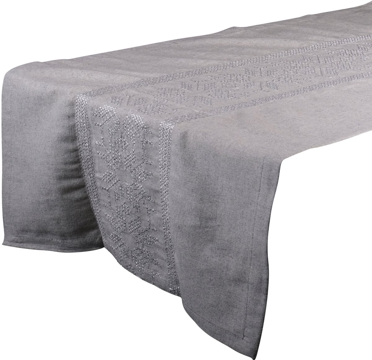 Jutland Tafelloper wit 42x145cm