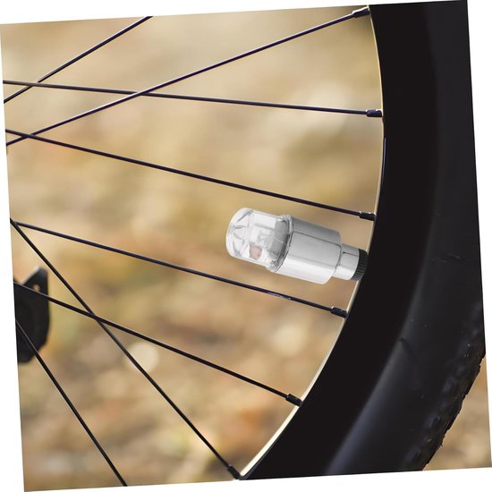 Ventiel Lichtjes - Wiel Verlichting - Nachtelijk Rijden - Weerbestendig Ontwerp - 3.5CM Lengte - Multicolor — afbeelding 3