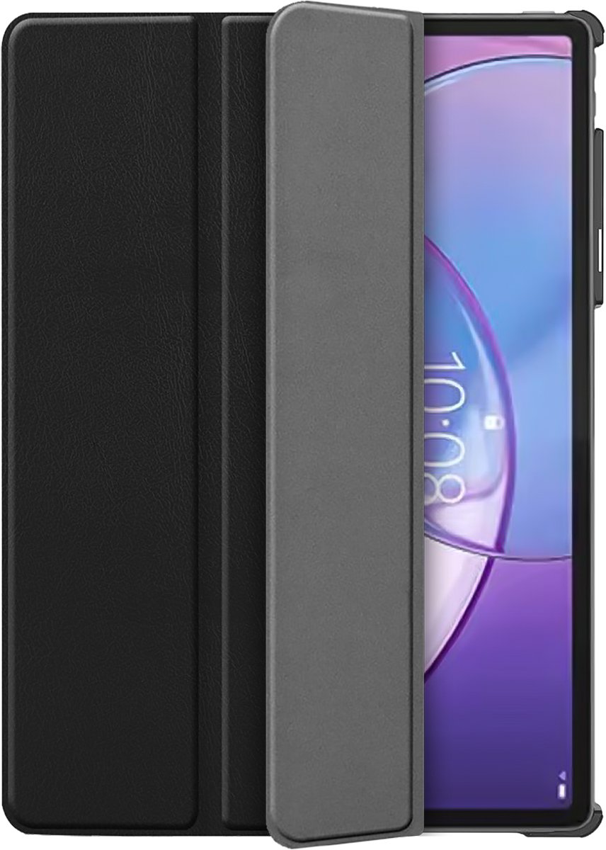 Just in Case tablet Hoes geschikt voor Lenovo Idea Tab Pro (gen 2) - TriFold Bookcase - Zwart