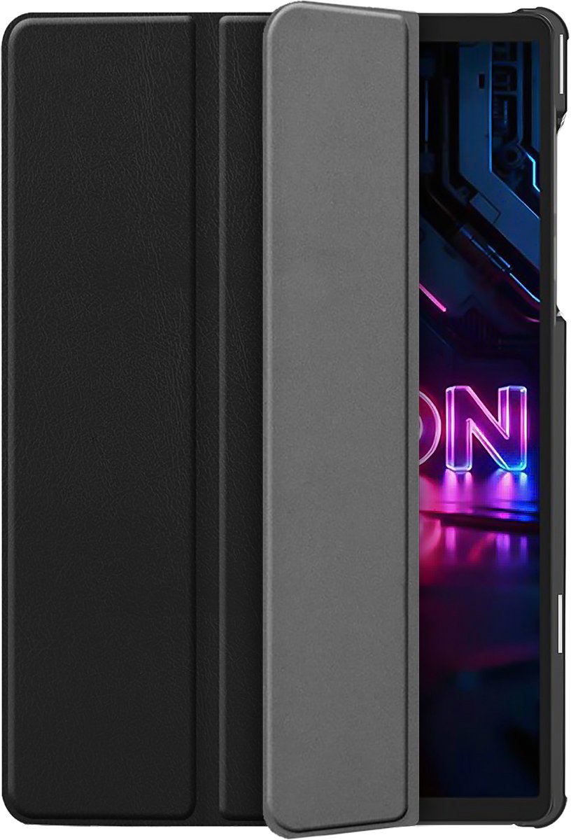 Cazy tablet Hoes geschikt voor Lenovo Legion Tab (gen 5) - TriFold Bookcase - Zwart