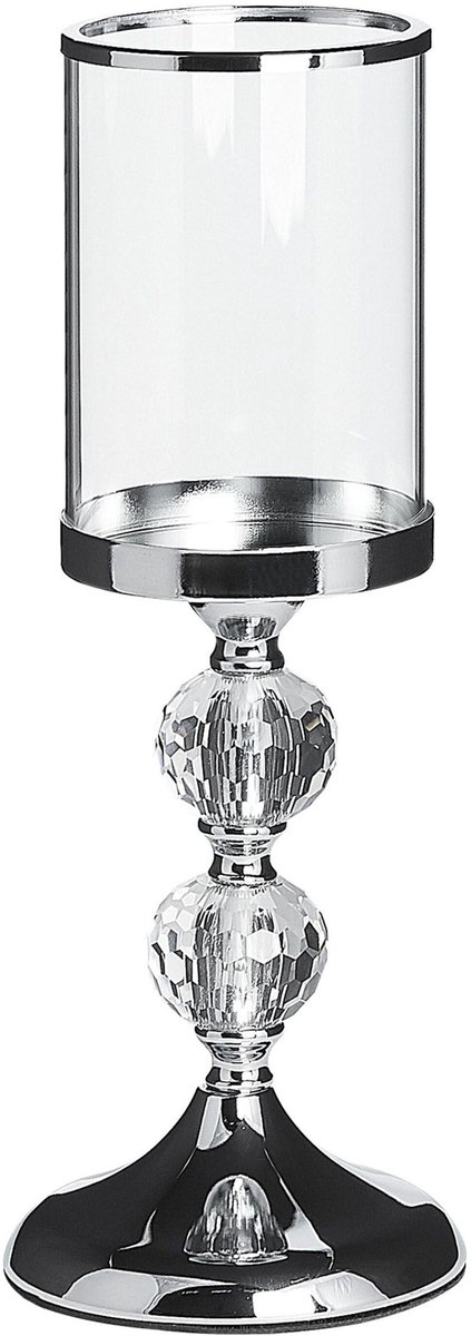 Beliani COTUI - Kandelaar - Zilver - 37 cm - Metaal