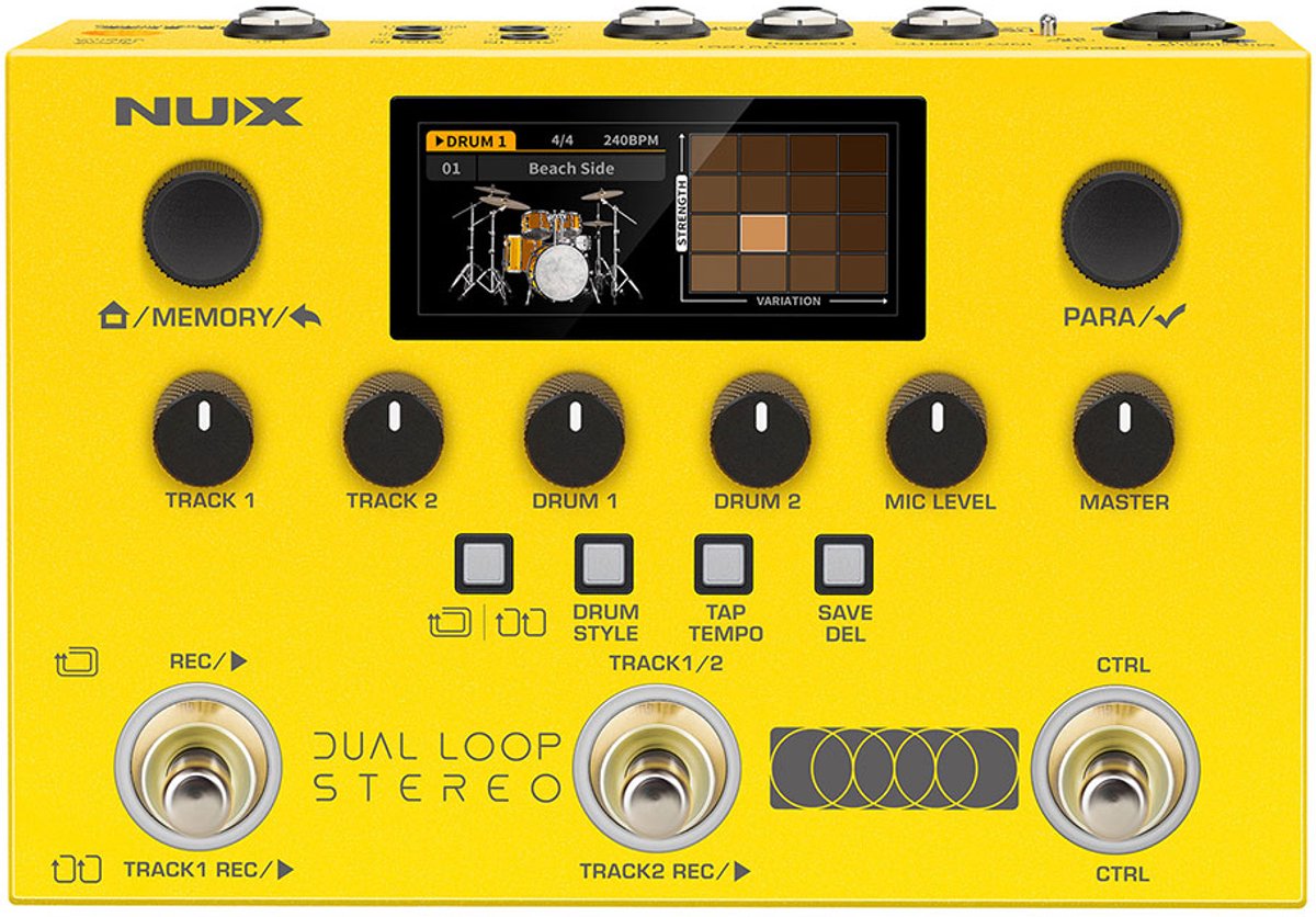 NUX NML-3DLS Dual Loop Stereo Loop Pedaal