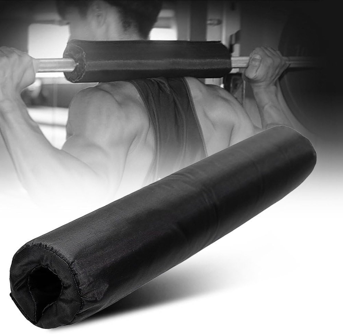 SnelShoppen - Squat Pad Gewichtheffen Schuim Barbell Pad Nek & Schouder Beschermpad voor Squats Lunges Heup Duwt, 420D Oxford Stof
