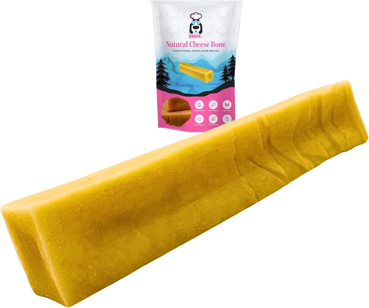 SnelShoppen - Yak Chew Kaas voor Honden XL - Kauwbot Hond - Natuurlijke Kaassticks Zonder Additieven - Kaasbotten voor Puppies en Honden van Alle Mate