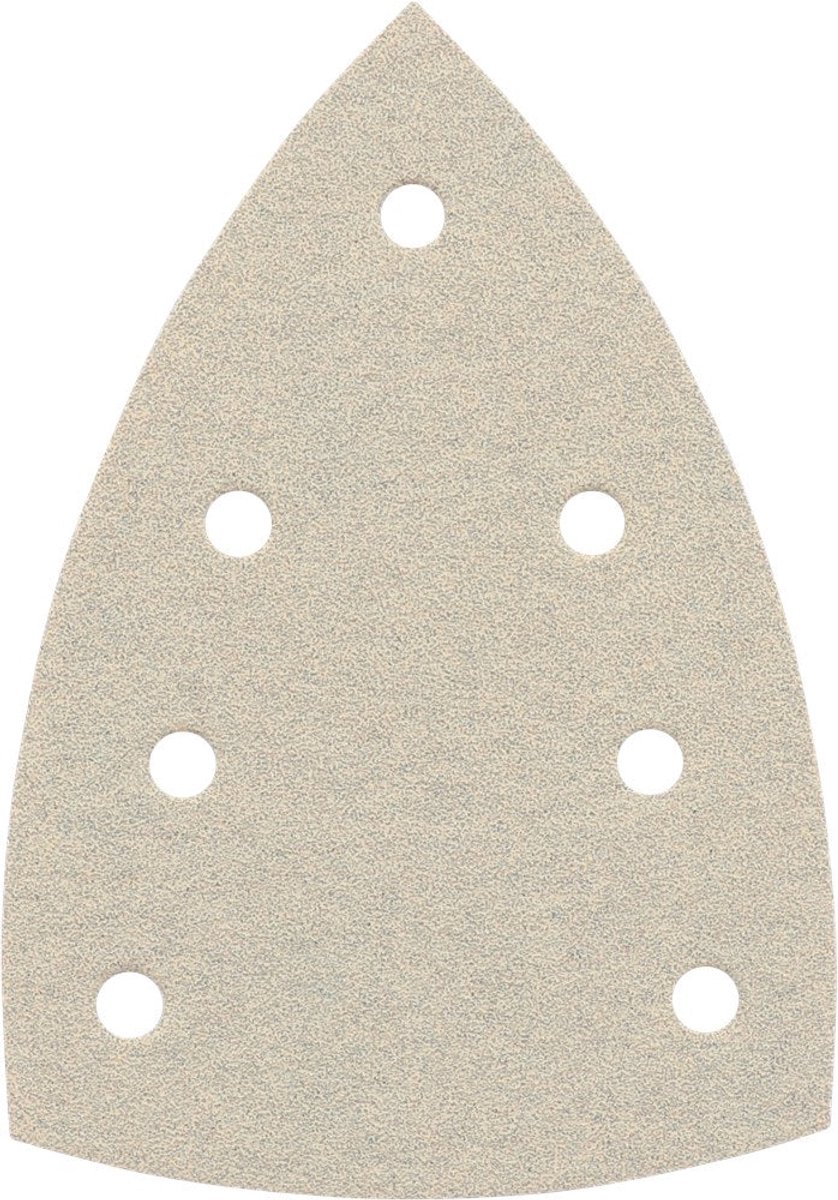 Kelfort SCHUURSCHIJF VELCRO DELTA WIT P80 10ST GLS24