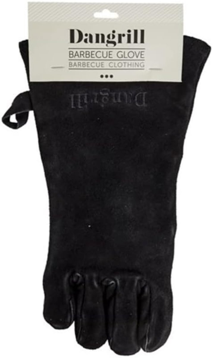 SnelShoppen - BBQ Handschoenen Extra Lang Tot 250 Graden - Hittebestendige Grill Handschoenen - Universele Maat - Voor Tuin, Camping, Keuken - Zwart