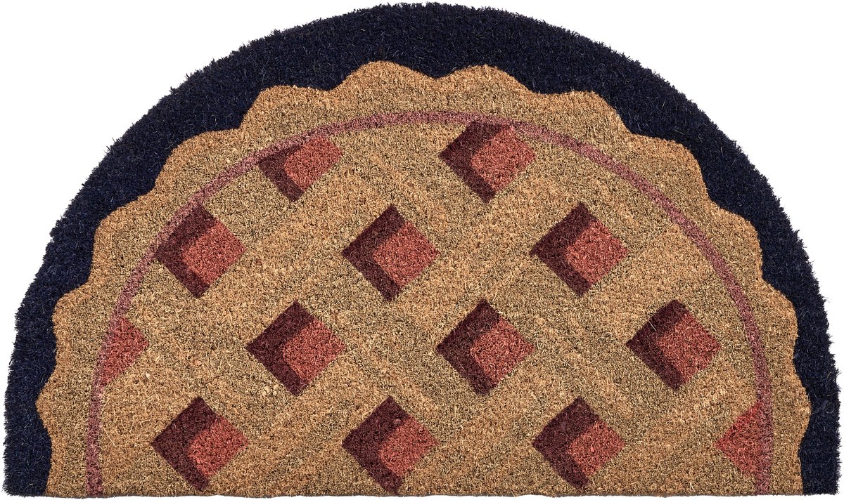 Beliani SILAY - Deurmat - Meerkleurig - 45 x 75 cm - Kokosvezel/PVC